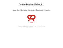 Tablet Screenshot of castellarroca.com